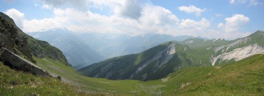 View down from Foopass