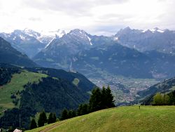 Looking down to B&uuml;rglen