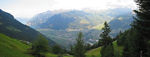 Panorama from climb