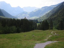 Down towards Engelberg