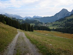 North from Les Mosses