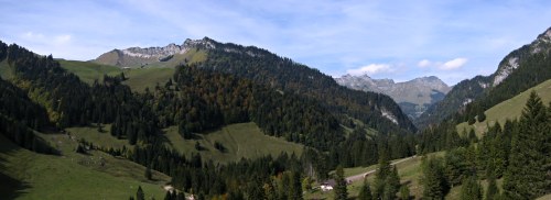 Climbing from Vuichoude