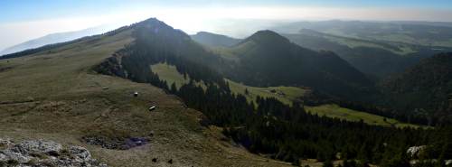 Panorama from le Chasseron