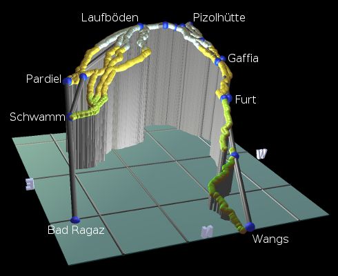 plot of the ski area